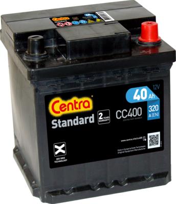 CENTRA CC400 - Стартов акумулатор vvparts.bg