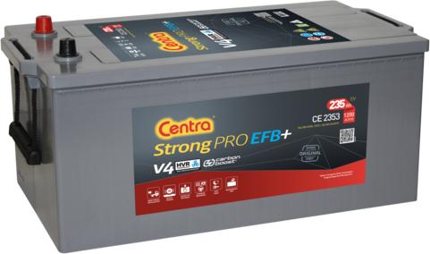 CENTRA CE2353 - Стартов акумулатор vvparts.bg