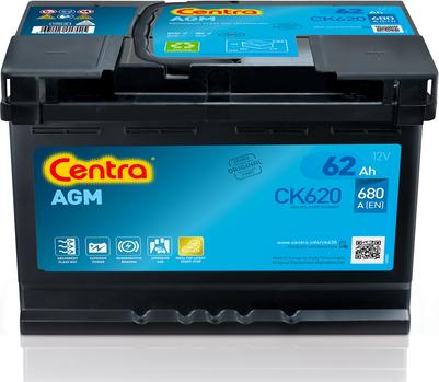 CENTRA CK620 - Стартов акумулатор vvparts.bg