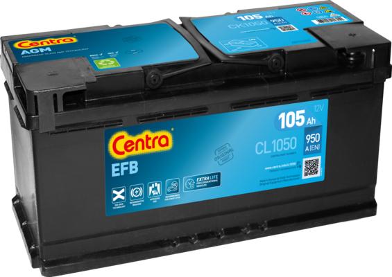 CENTRA CK1050 - Стартов акумулатор vvparts.bg