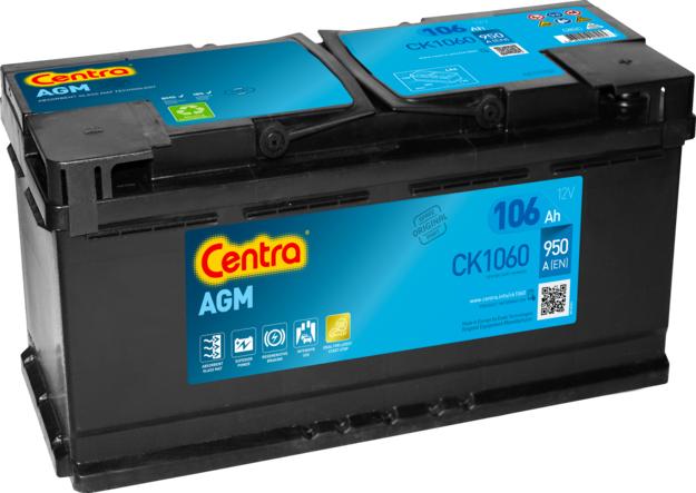 CENTRA CK1060 - Стартов акумулатор vvparts.bg