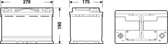 CENTRA CK720 - Стартов акумулатор vvparts.bg