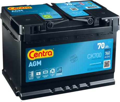 CENTRA CK700 - Стартов акумулатор vvparts.bg