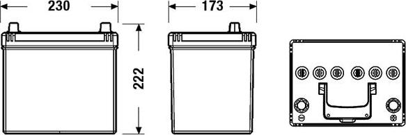 CENTRA CL604 - Стартов акумулатор vvparts.bg