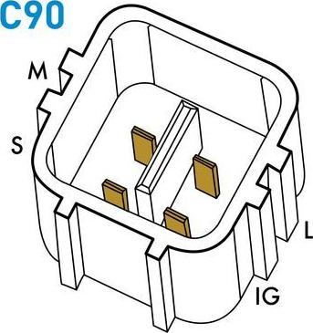 Cevam OL40044 - Генератор vvparts.bg