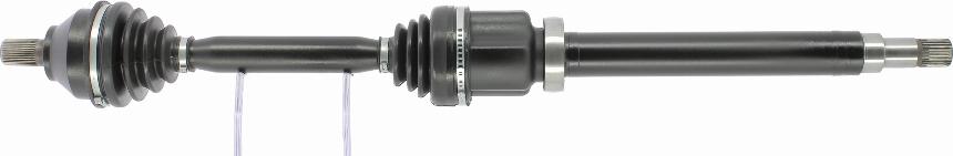 Euro Driveline FD283 - Полуоска vvparts.bg