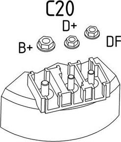 Cevam 4042 - Генератор vvparts.bg