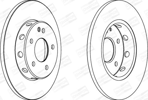 Champion 561696CH - Спирачен диск vvparts.bg