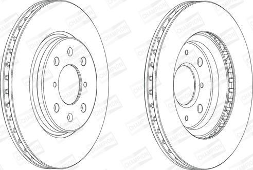 Champion 562694CH - Спирачен диск vvparts.bg