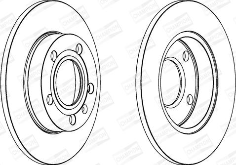 Champion 562192CH - Спирачен диск vvparts.bg