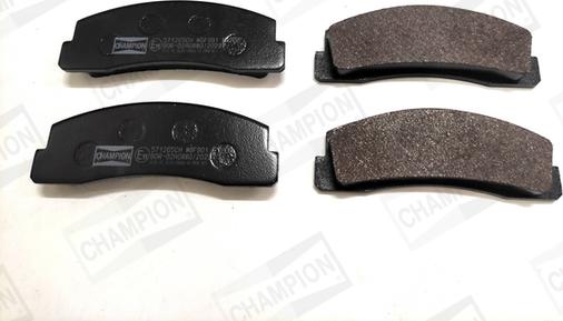 Champion 571265CH - Комплект спирачно феродо, дискови спирачки vvparts.bg