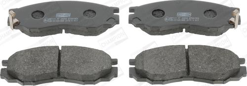 Champion 572419CH - Комплект спирачно феродо, дискови спирачки vvparts.bg