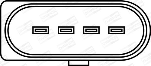 Champion BAE408AE/245 - Запалителна бобина vvparts.bg