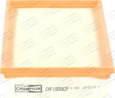 Champion CAF100582P - Въздушен филтър vvparts.bg