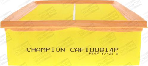 Champion CAF100814P - Въздушен филтър vvparts.bg