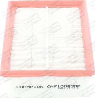 Champion CAF100830P - Въздушен филтър vvparts.bg