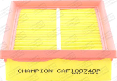 Champion CAF100740P - Въздушен филтър vvparts.bg