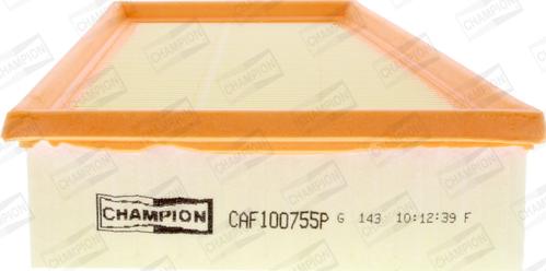 Champion CAF100755P - Въздушен филтър vvparts.bg