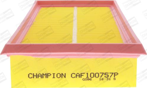 Champion CAF100757P - Въздушен филтър vvparts.bg