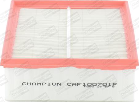 Champion CAF100701P - Въздушен филтър vvparts.bg