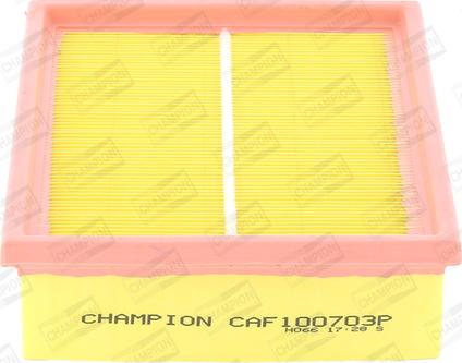 Champion CAF100703P - Въздушен филтър vvparts.bg
