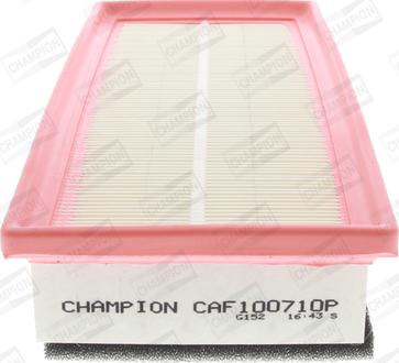 Champion CAF100710P - Въздушен филтър vvparts.bg