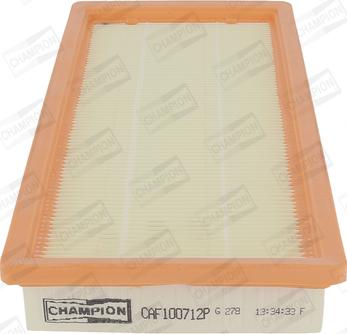 Champion CAF100712P - Въздушен филтър vvparts.bg