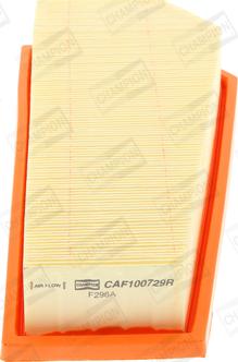 Champion CAF100729R - Въздушен филтър vvparts.bg