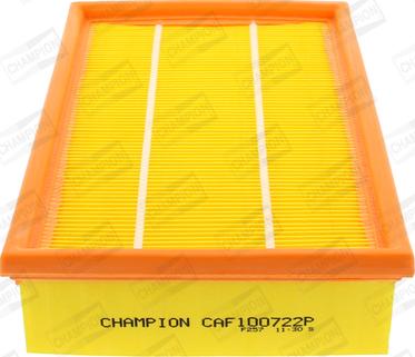 Champion CAF100722P - Въздушен филтър vvparts.bg