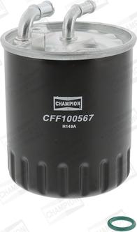 Champion CFF100567 - Горивен филтър vvparts.bg