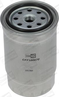 Champion CFF100670 - Горивен филтър vvparts.bg