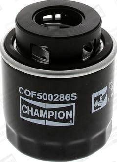 Champion COF500286S - Маслен филтър vvparts.bg