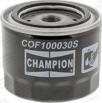 Champion COF100030S - Маслен филтър vvparts.bg