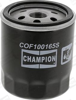 Champion COF100165S - Маслен филтър vvparts.bg