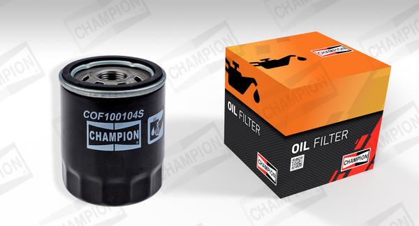 Champion COF100104S - Маслен филтър vvparts.bg