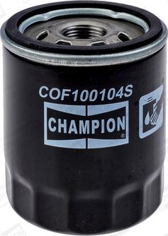 Champion COF100104S - Маслен филтър vvparts.bg