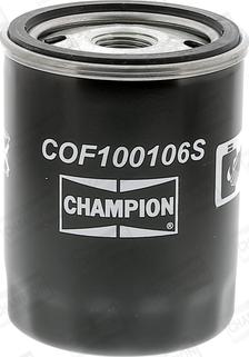 Champion COF100106S - Маслен филтър vvparts.bg