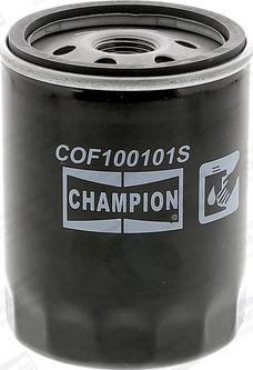 Champion COF100101S - Маслен филтър vvparts.bg