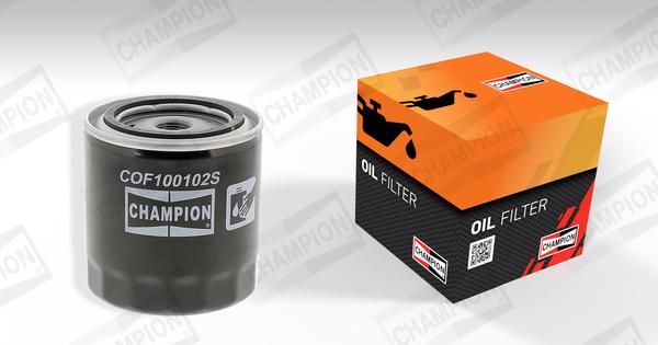 Champion COF100102S - Маслен филтър vvparts.bg