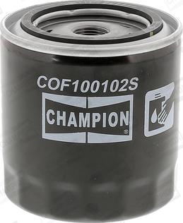 Champion COF100102S - Маслен филтър vvparts.bg