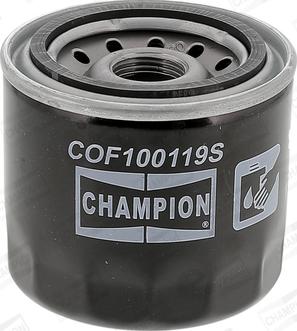 Champion COF100119S - Маслен филтър vvparts.bg