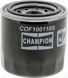 Champion COF100110S - Маслен филтър vvparts.bg