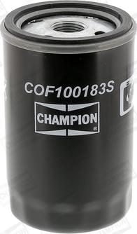 Champion COF100183S - Маслен филтър vvparts.bg