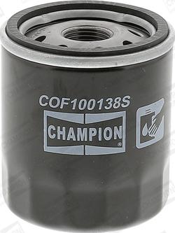 Champion COF100138S - Маслен филтър vvparts.bg