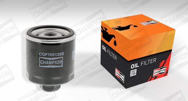 Champion COF100126S - Маслен филтър vvparts.bg