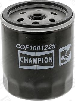 Champion COF100122S - Маслен филтър vvparts.bg