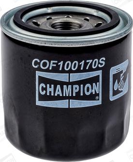Champion COF100170S - Маслен филтър vvparts.bg