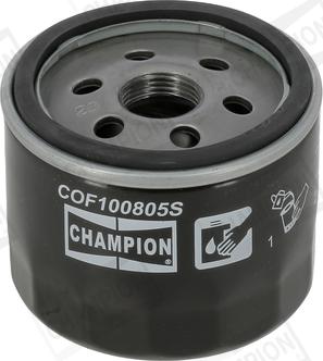 Champion COF100805S - Маслен филтър vvparts.bg