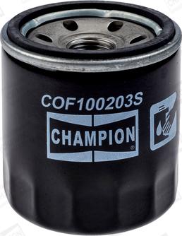 Champion COF100203S - Маслен филтър vvparts.bg