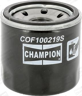 Champion COF100219S - Маслен филтър vvparts.bg